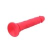Dildo do pochwy i anala Steven.R czerwony 22cm